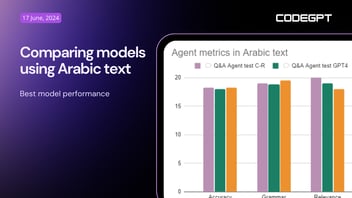 Comparing models using Arabic text