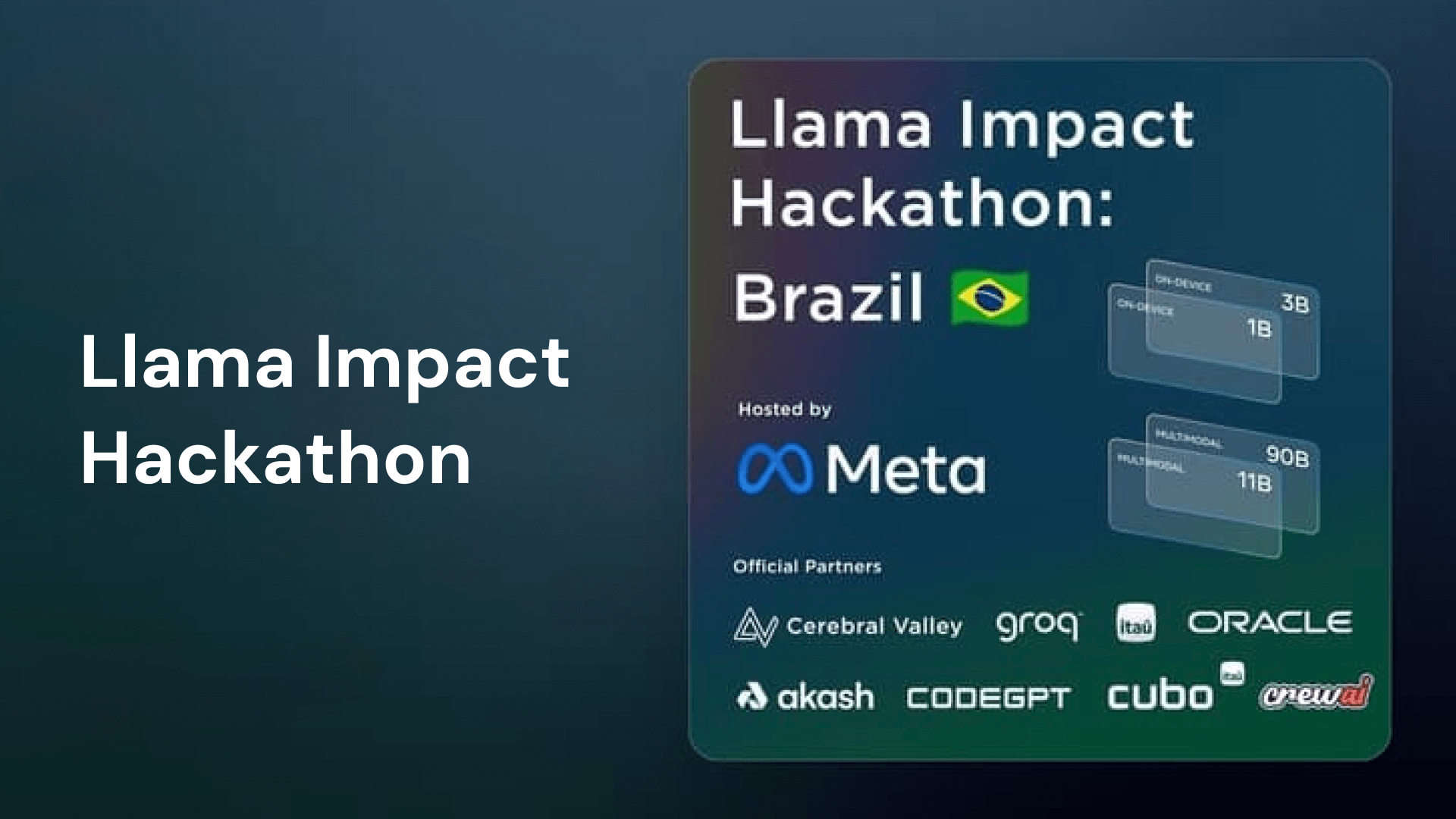 Meta AI and CodeGPT Accelerated Innovation at the Llama Impact Hackathon